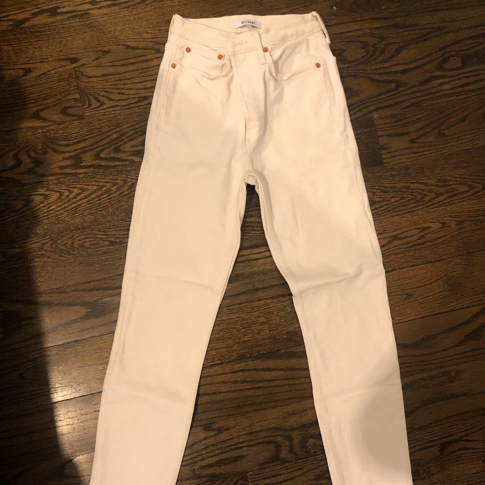 RE/DONE 90s High Rise Ankle Crop Jeans